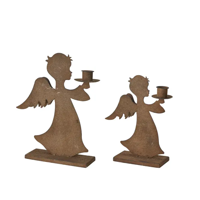 Hovedbilde Engel lysestake 20 cm