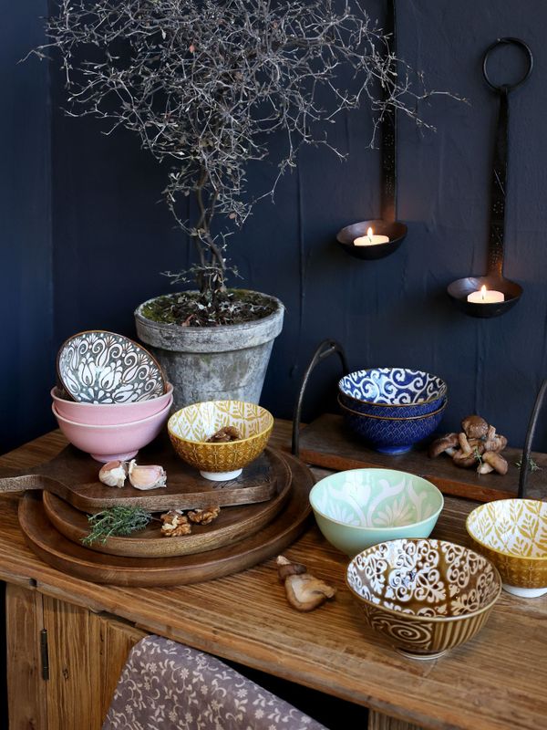 Arés Skål Opal og mocca