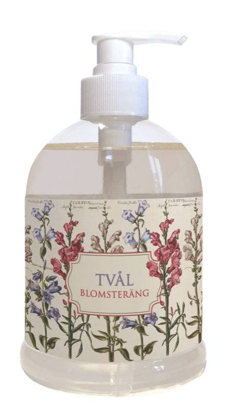 Håndsåpe - Blå blomster